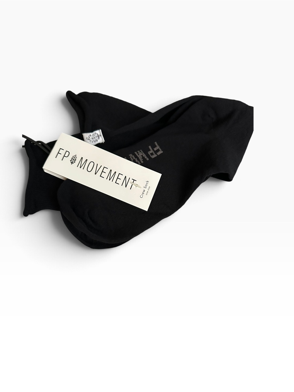 FP Movement by Free People Black Crew Socks